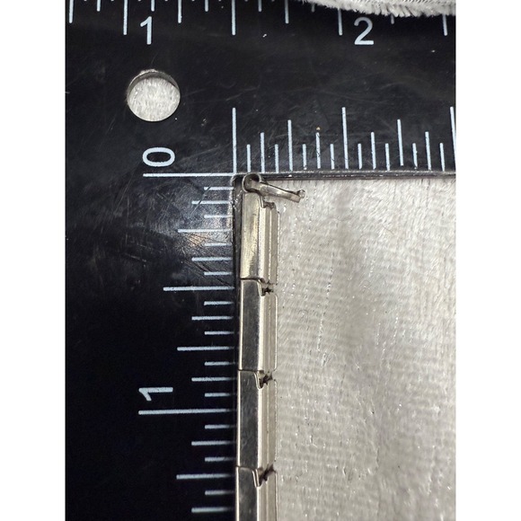 Vintage Silver‎ Tone Watch Band 5.5In - Picture 8 of 9